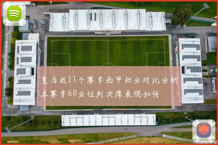 皇马近11个赛季西甲积分对比分析本赛季60分位列次席表现如何